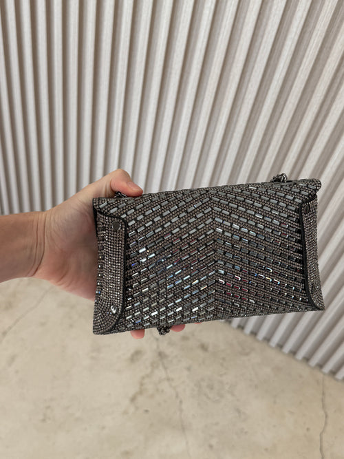 Bolsa Nora plateada
