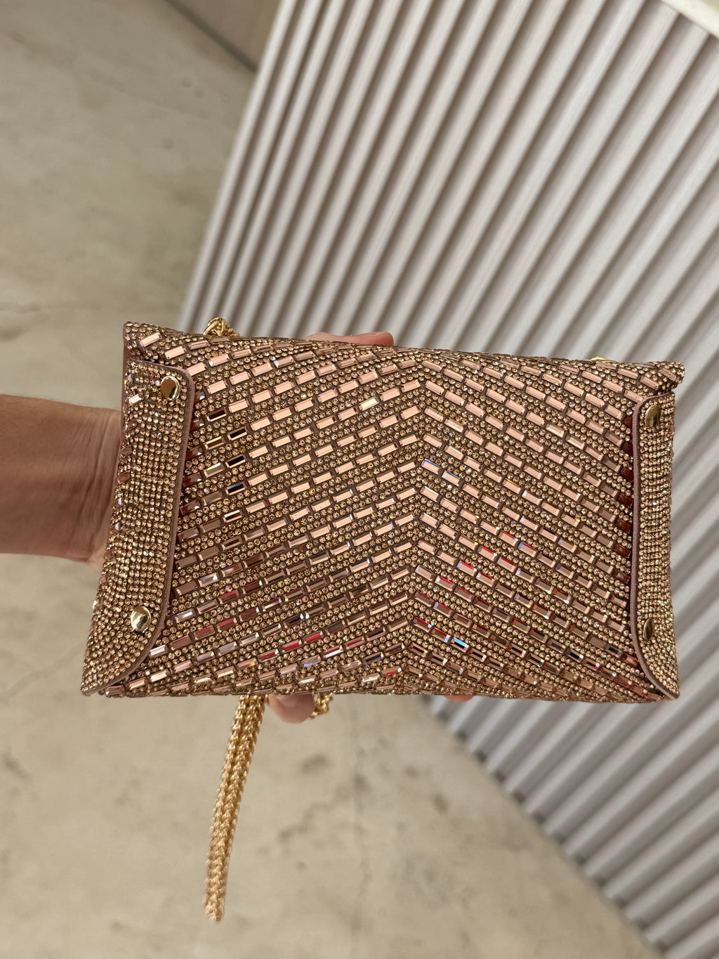 Bolsa Nora dorada