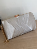 Bolsa Martina plateada