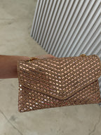 Bolsa Nora dorada