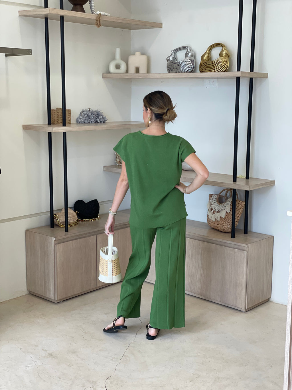 SET OLIVO - VERDE
